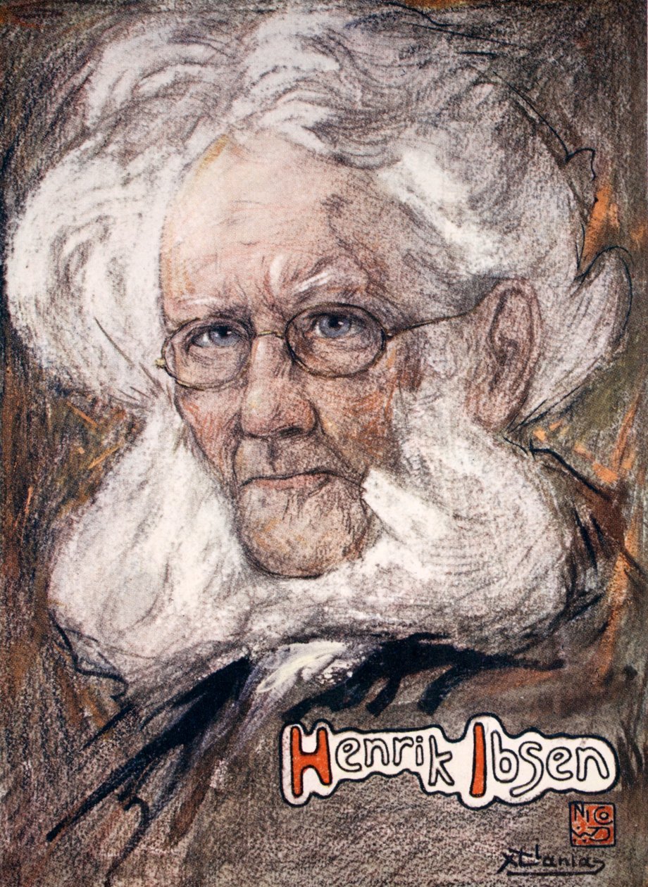 Henrik Ibsen, 1905 von Nico Jungman
