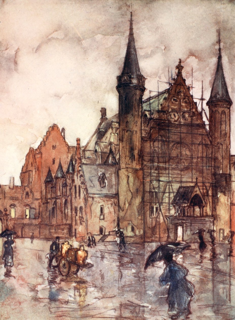 Der Binnenhof, Den Haag, 1904 von Nico Jungman