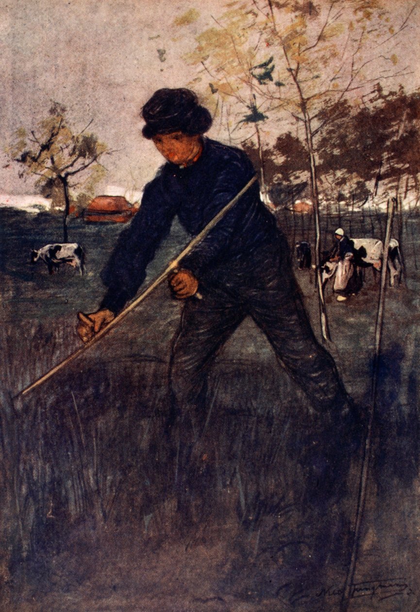 Der Mäher, 1904 von Nico Jungman