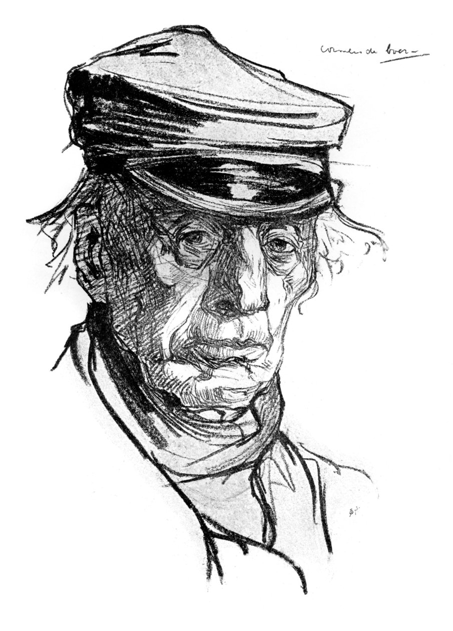 Ein würdiger Mann aus Volendam, 1898 von Nico Jungmann