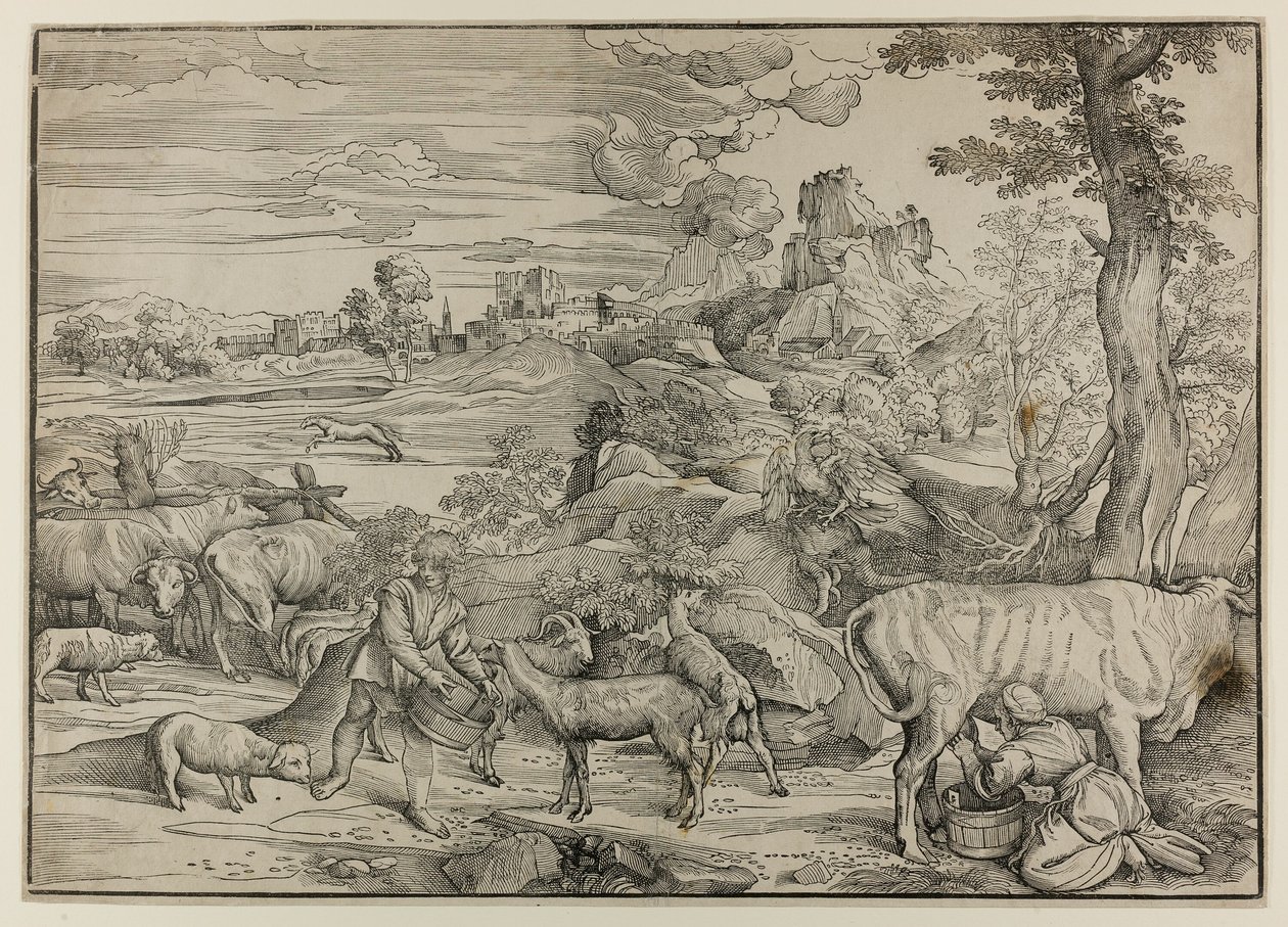 Die Milchmagd von Nicolò Boldrini