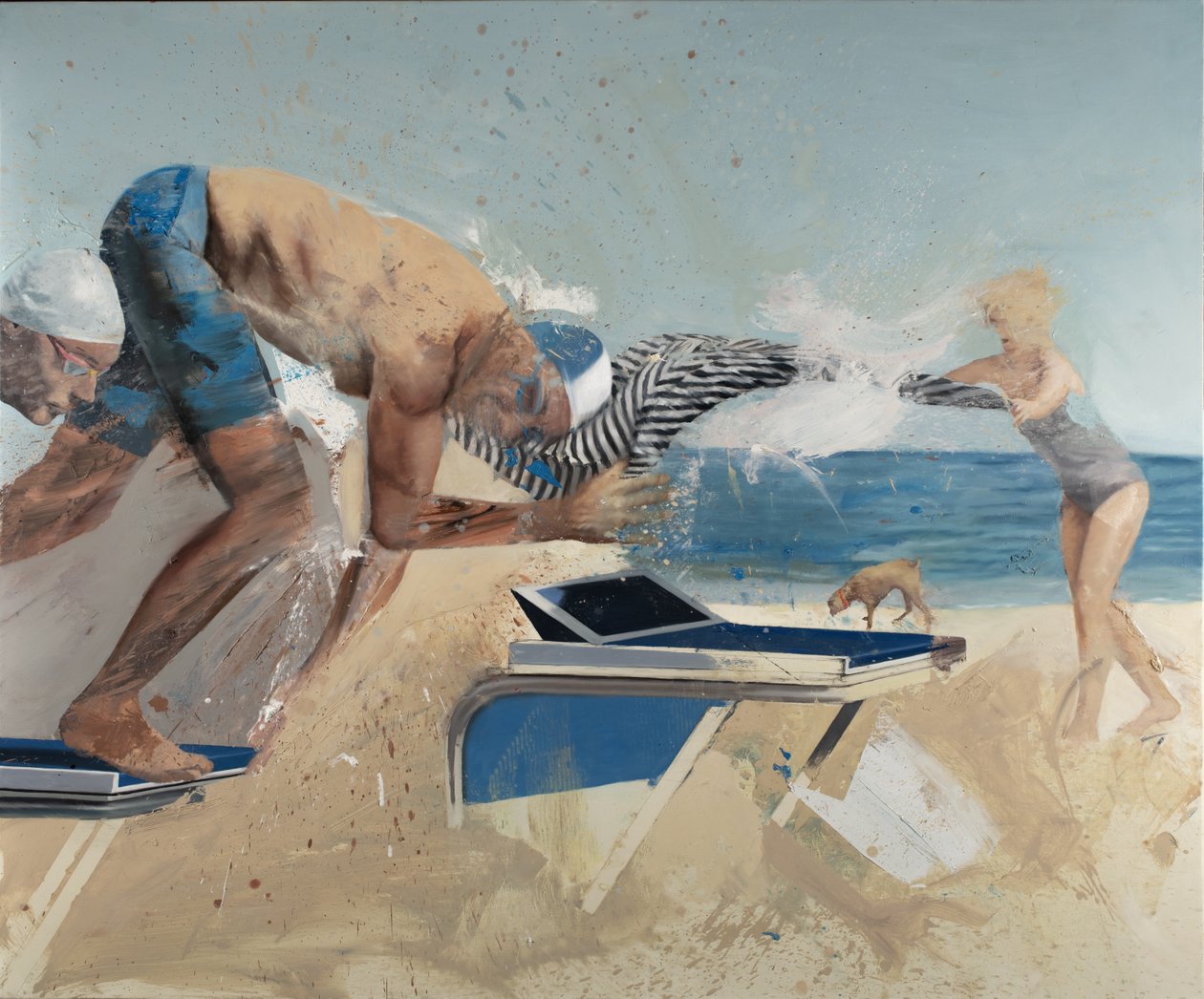 Abreise mit Stoff, 2021 von Nicola Pucci