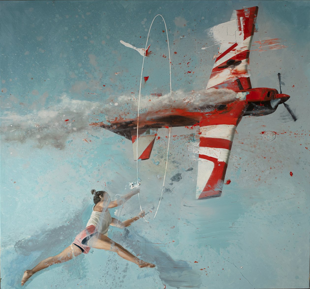 Hula-Hoop-Flugzeug von Nicola Pucci