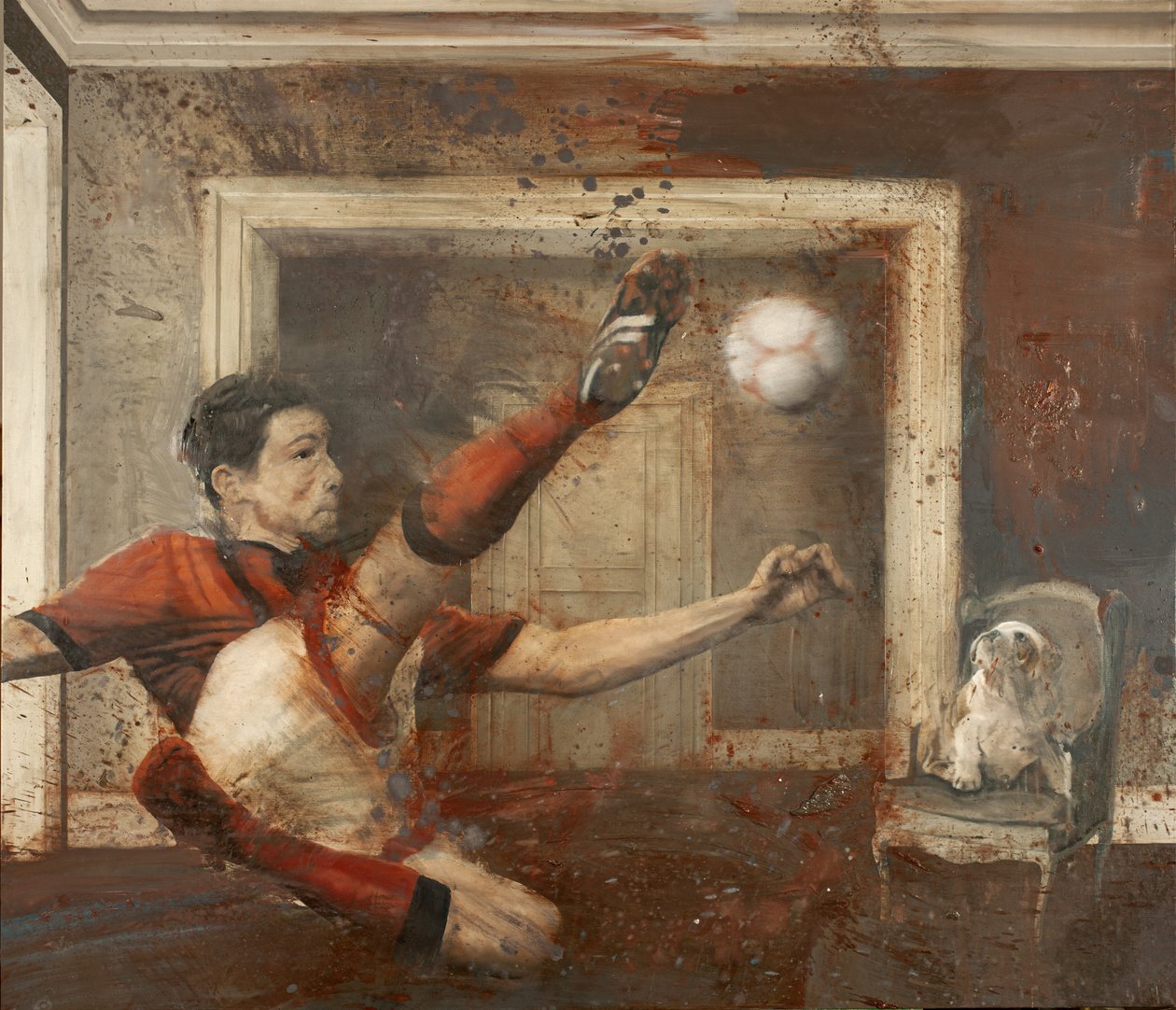 Umgekehrt mit Hund, 2015 von Nicola Pucci
