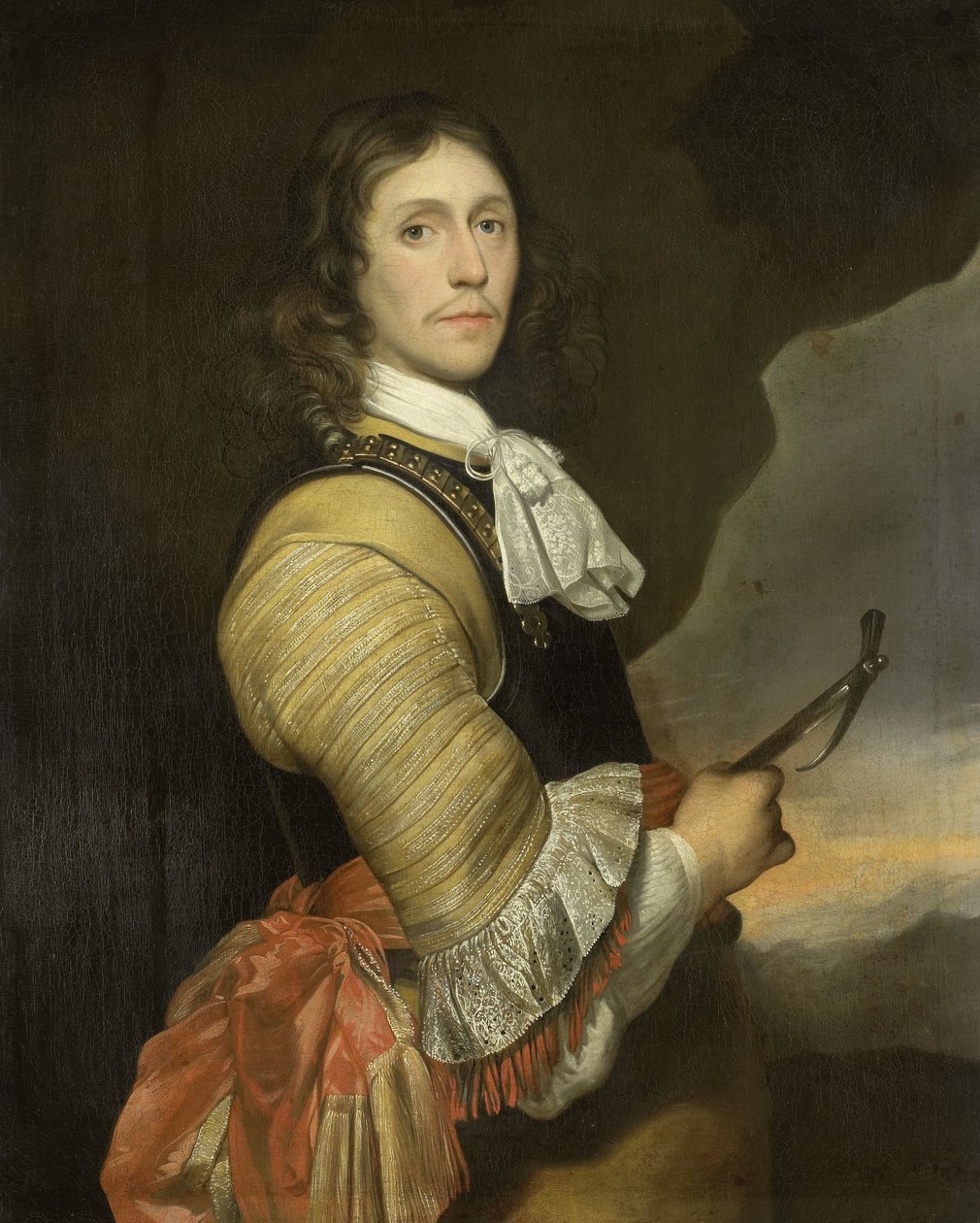 Porträt eines Kapitäns von Nicolaas Wieringa