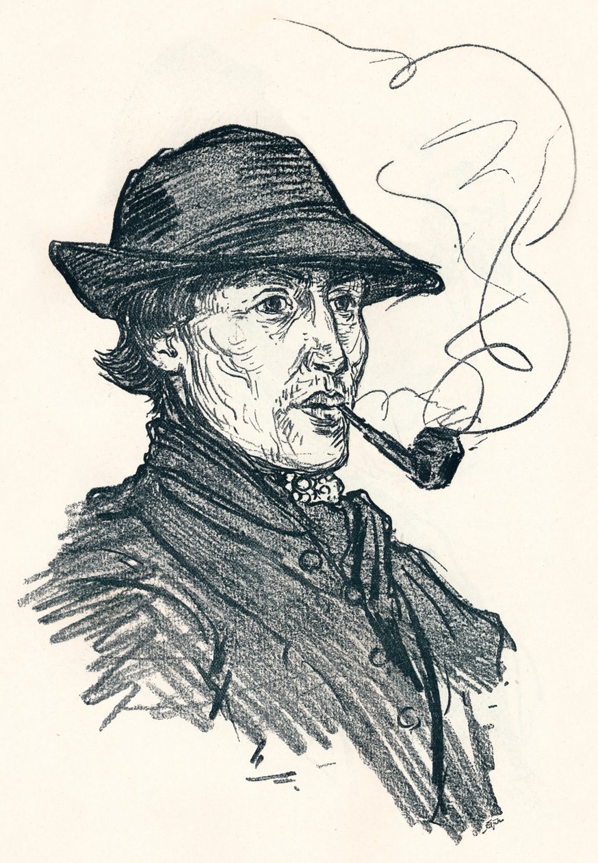 Skizze von Nico Jungmann, ca. 1900 von Nicolaas Wilhelm Jungmann