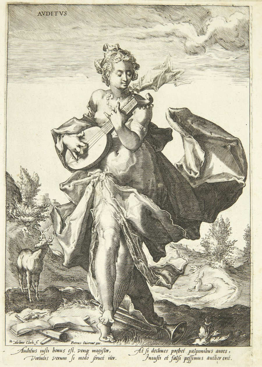 Das Gehör von Nicolaes Jansz. Clock