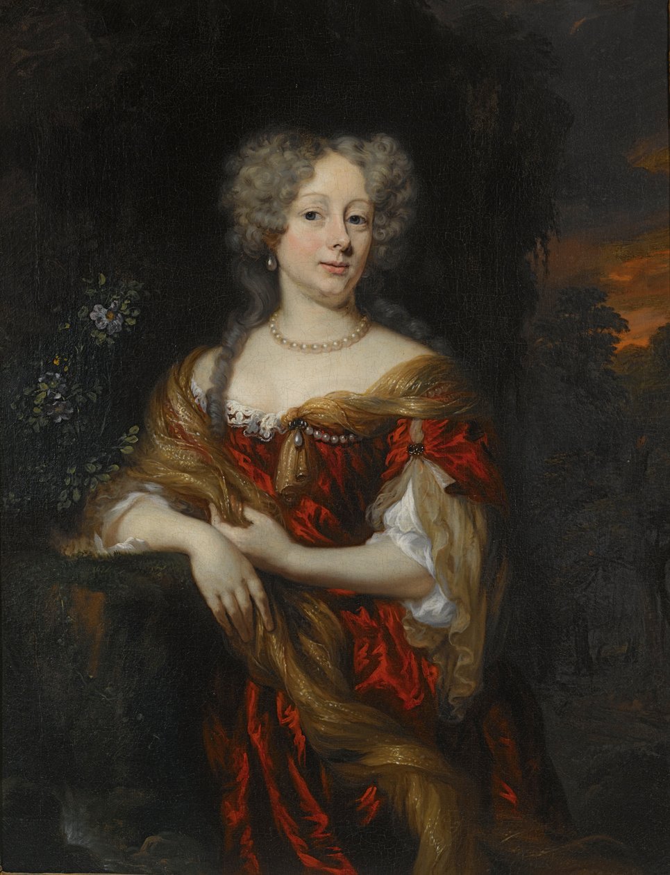 Porträt einer Frau von Nicolaes Maes