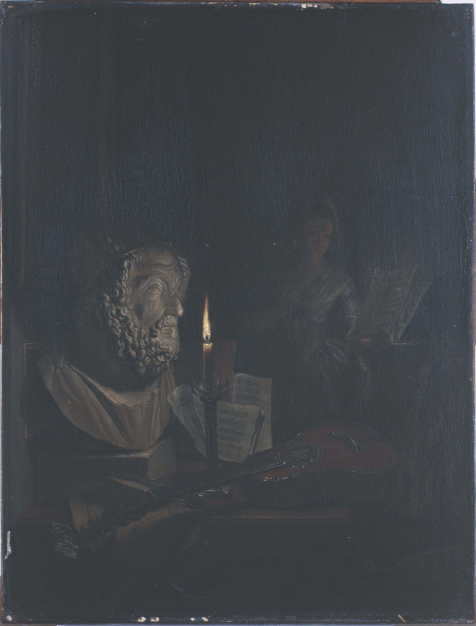 Allegorie der Musik und Poesie von Nicolaes Muys