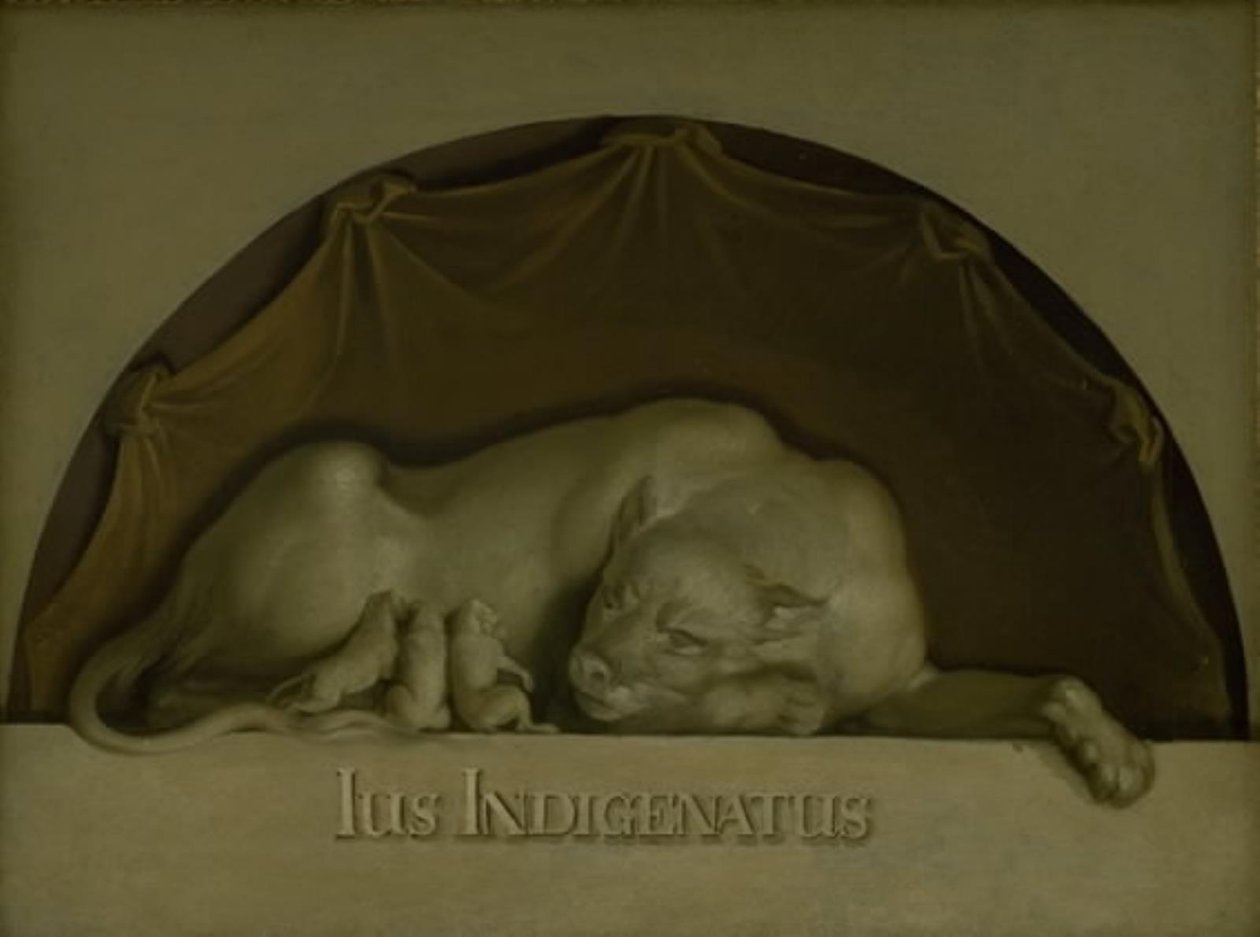 Allegorie auf das Bürgerrecht von Nicolai Abildgaard