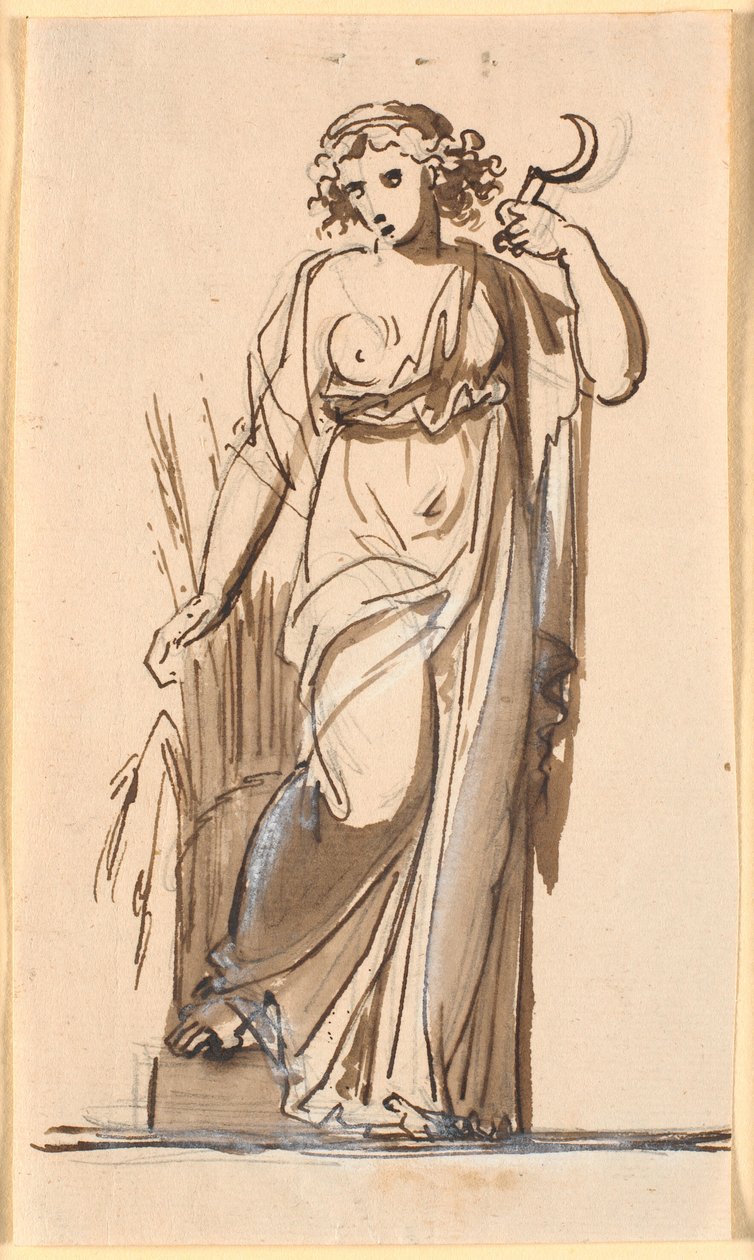 Ceres, Göttin der Ernte von Nicolai Abildgaard