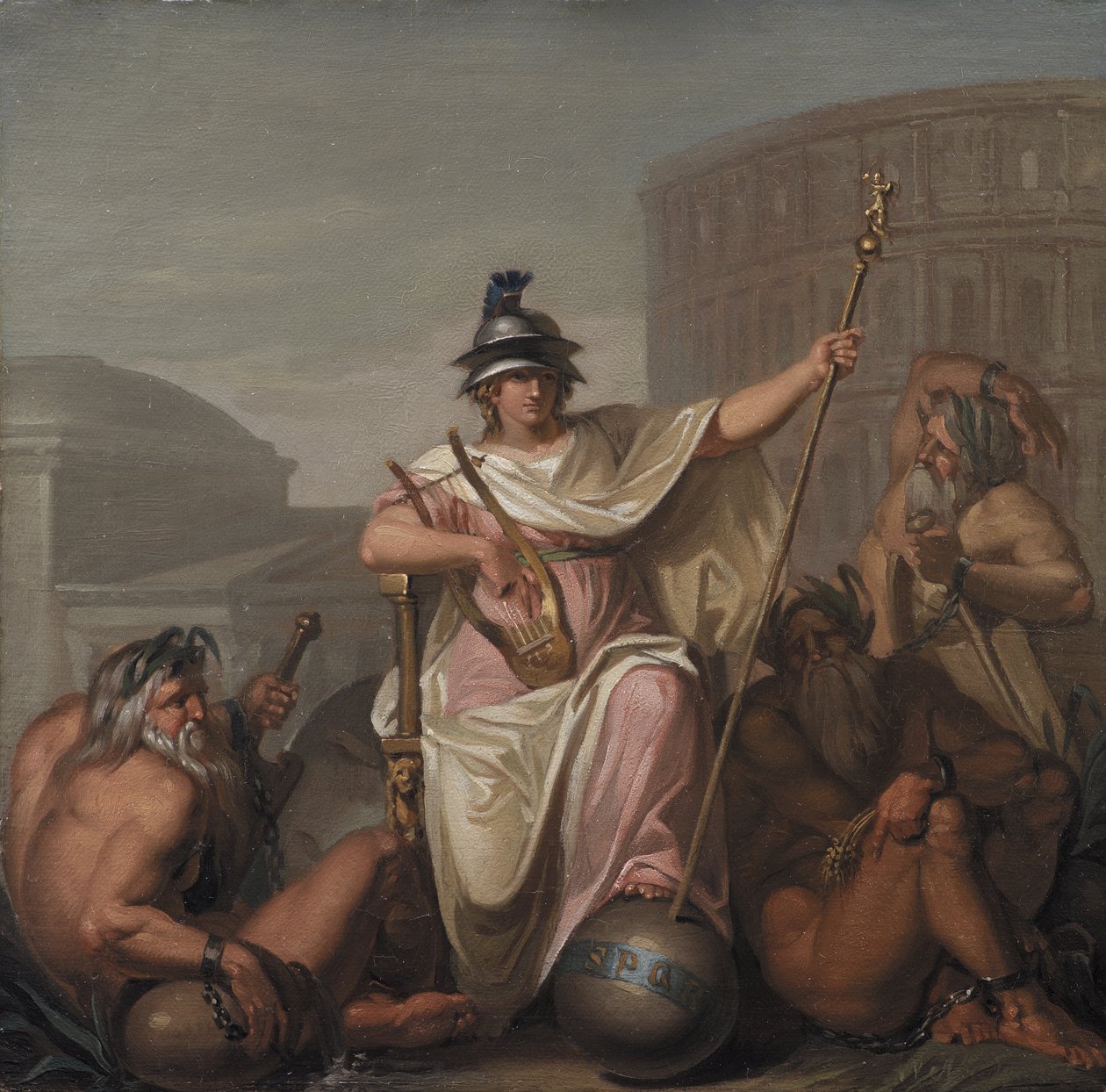 Rom als Herrscher der Welt von Nicolai Abildgaard