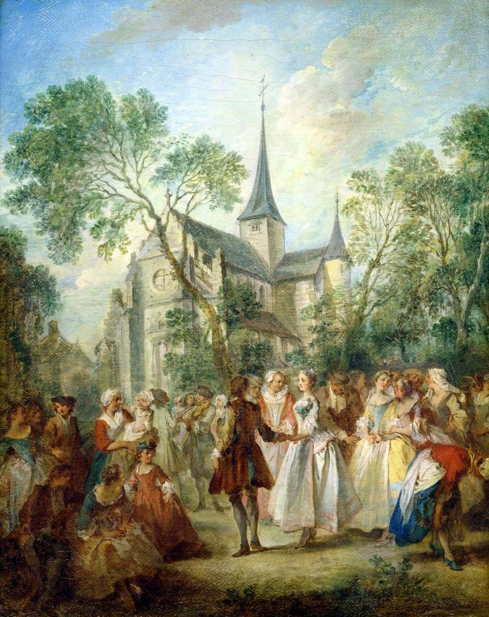 Der Hochzeitstanz von Nicolas Lancret