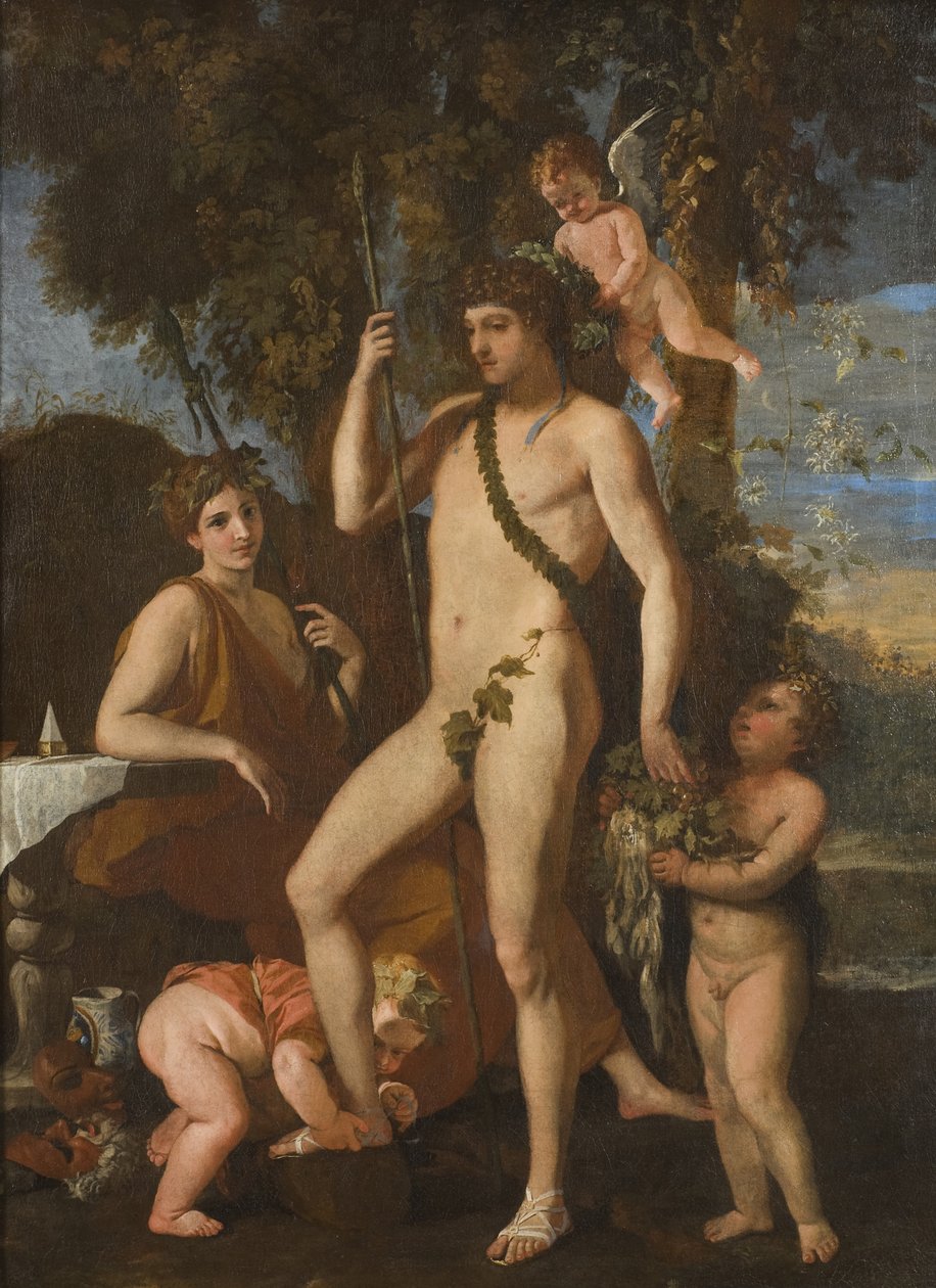 Bacchus-Apollo, 1620-25 von Nicolas Poussin