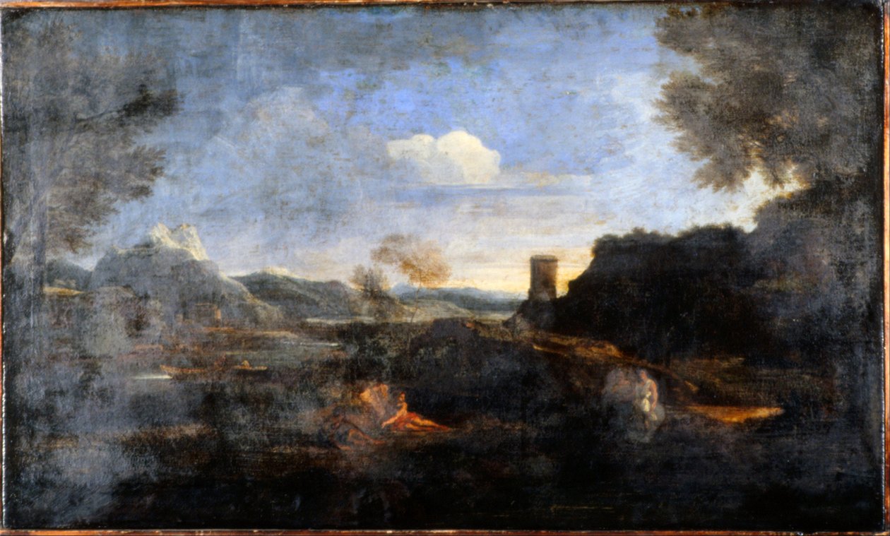 Landschaft von Nicolas Poussin
