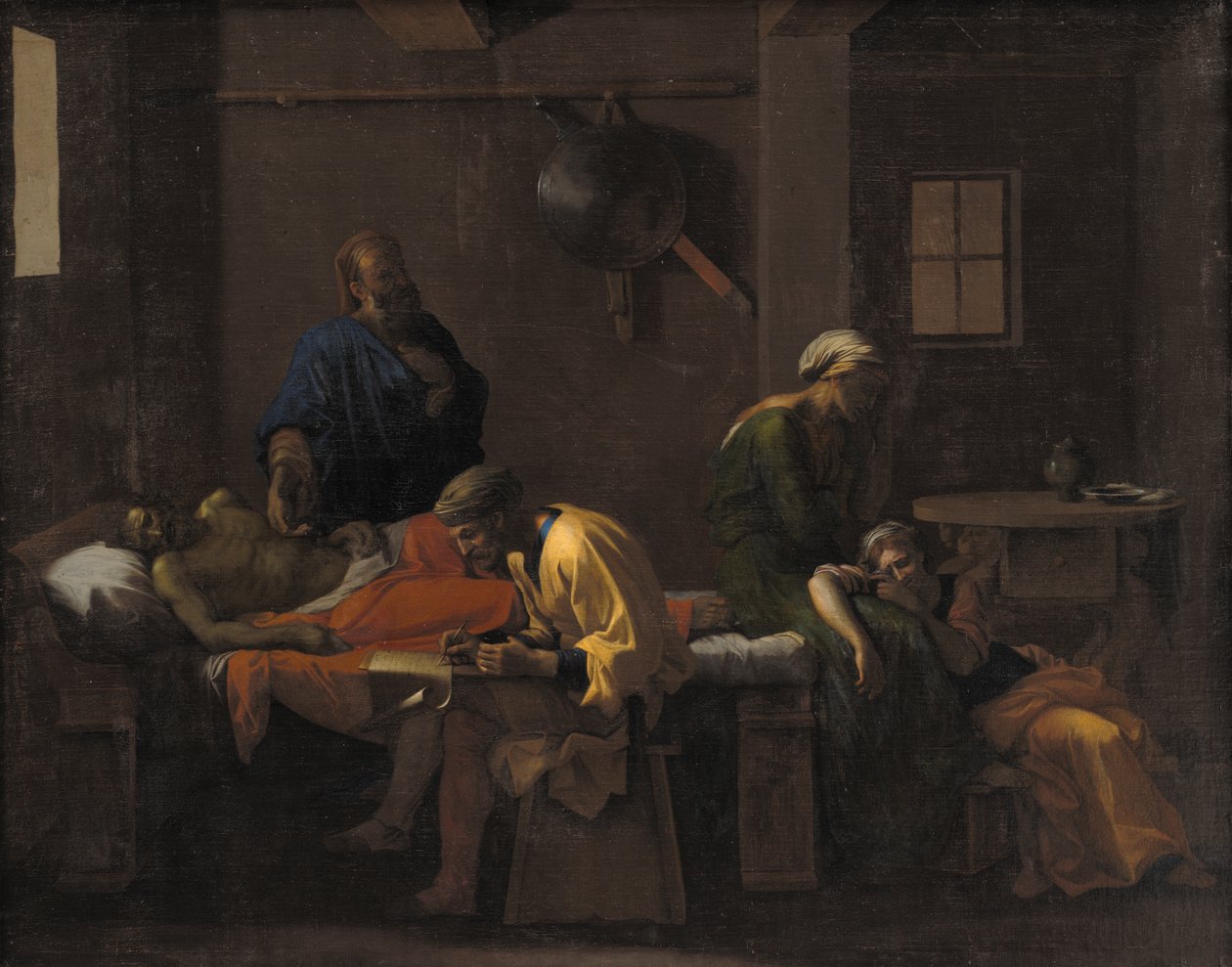 Das Testament des Eudamidas von Nicolas Poussin