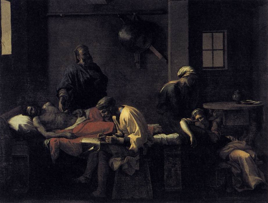 Das Testament des Eudamidas von Nicolas Poussin
