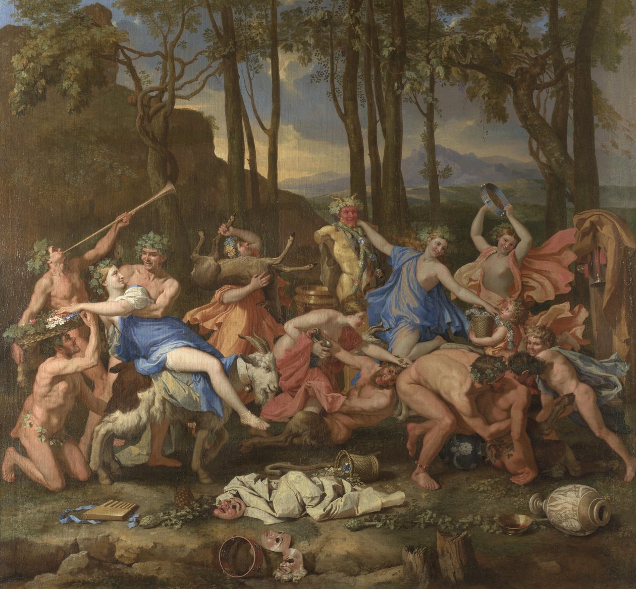 Triumph des Pan von Nicolas Poussin