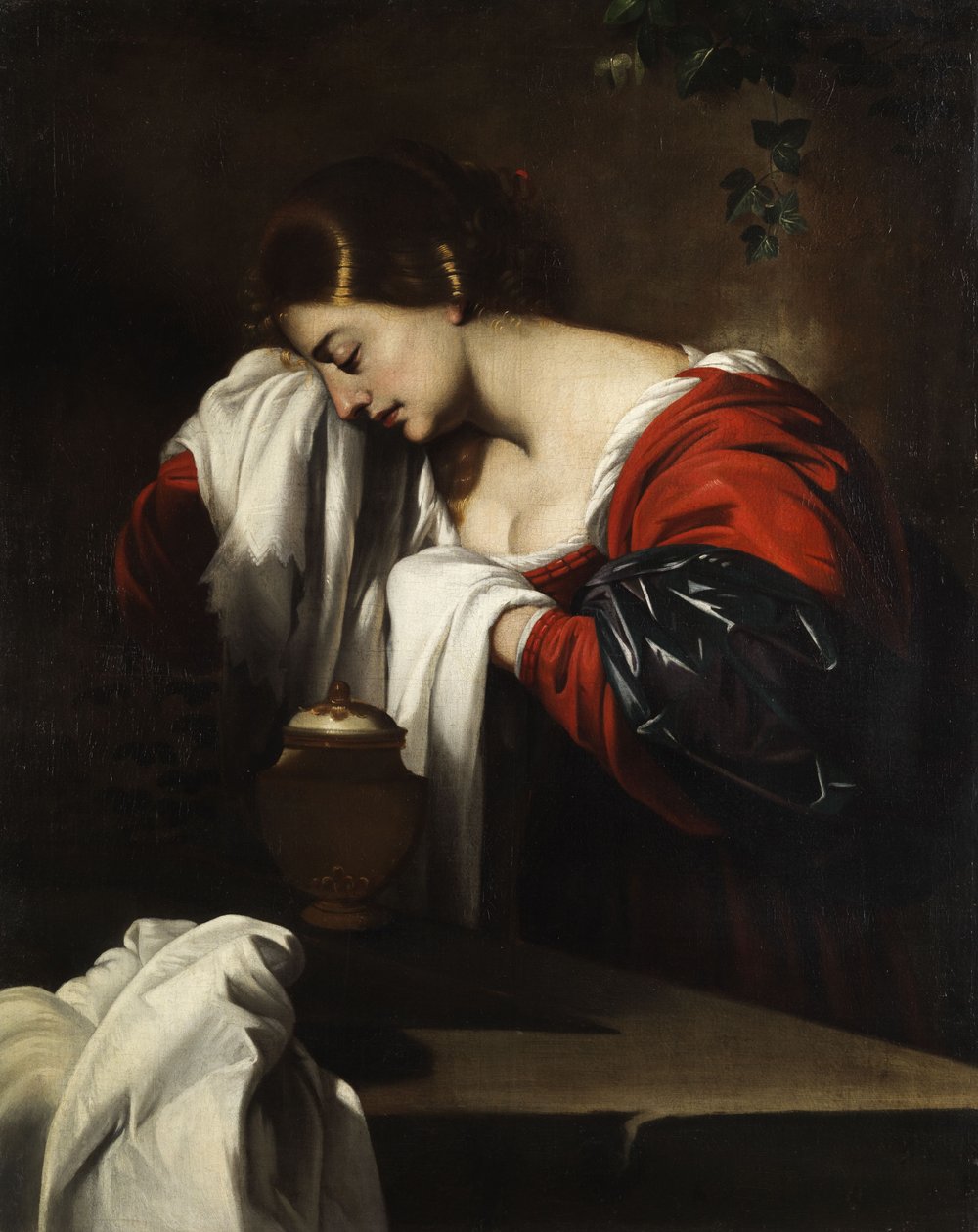 Trauernde hl. Maria Magdalena mit dem Salbgefäß von Nicolas Regnier