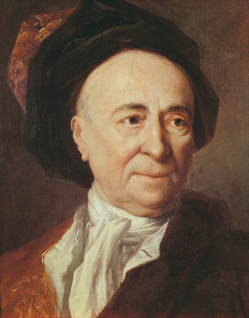Bernard le Bovier de Fontenelle (Detail) von Nicolas de Largillière