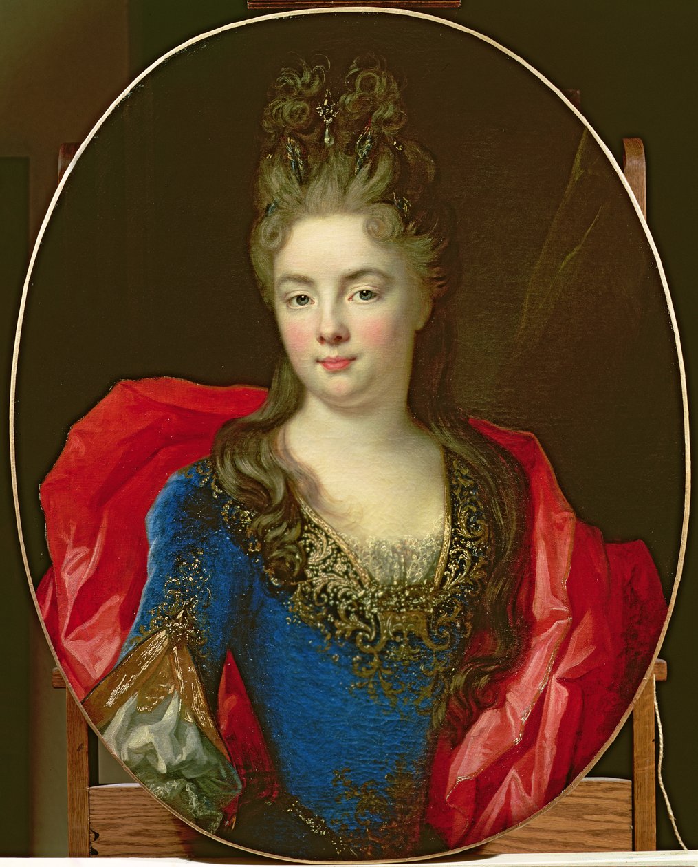 Porträt von Anne-Genevieve von Levis-Ventadour, Prinzessin von Rohan von Nicolas de Largillière