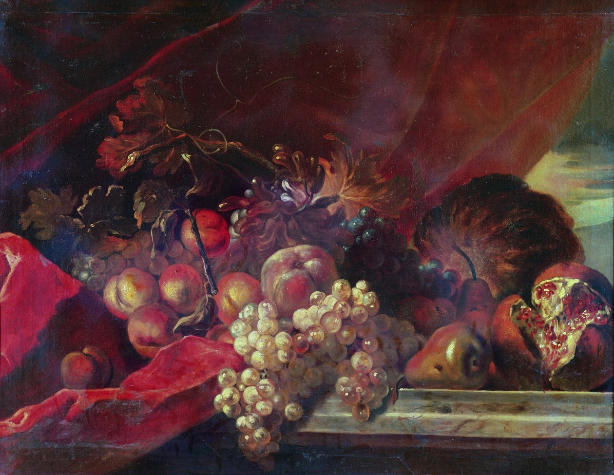 Stillleben mit Früchten von Nicolas de Largillière