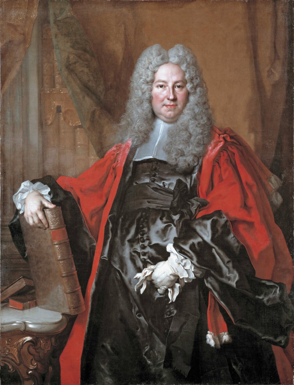 Porträt von Barthélemy-Jean-Claude Pupil von Nicolas de Largillière