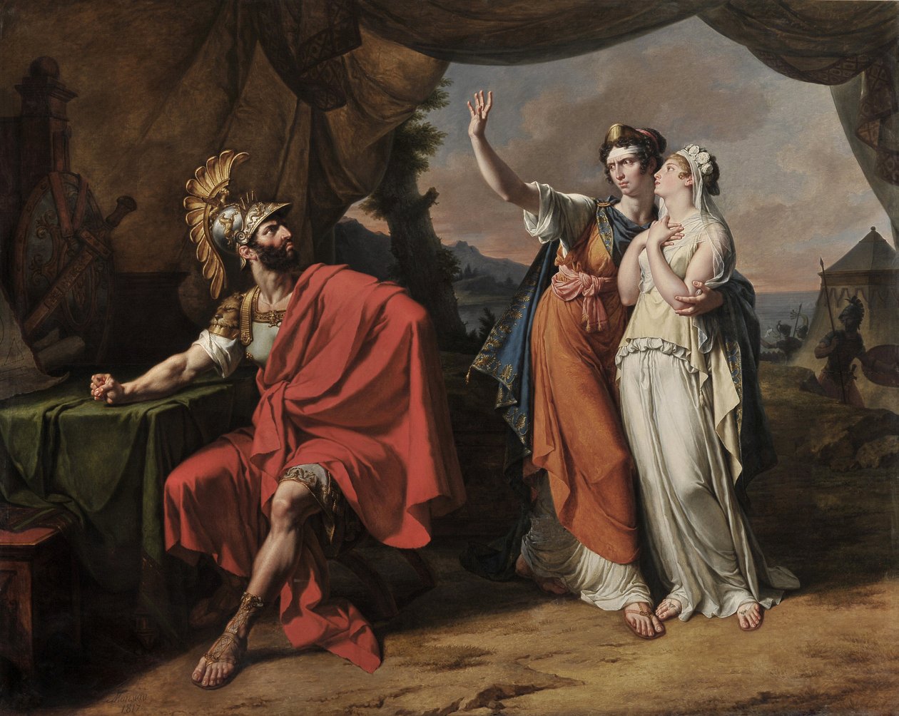 Iphigenie in Aulis von Nicolas Andre Monsiau