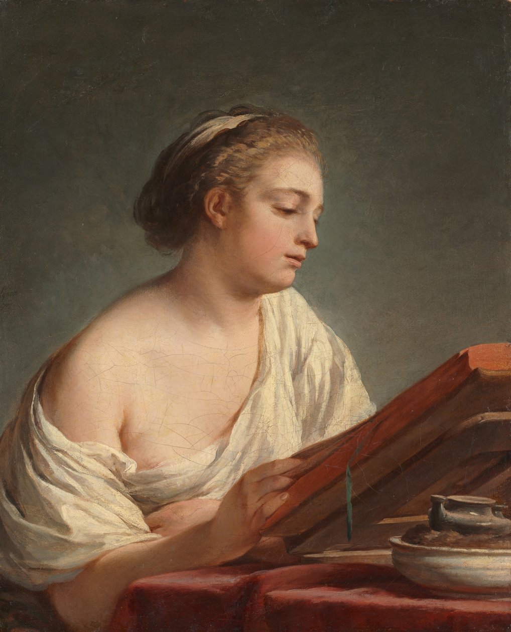 Frau beim Lesen, 1769 von Nicolas Bernard Lepicie