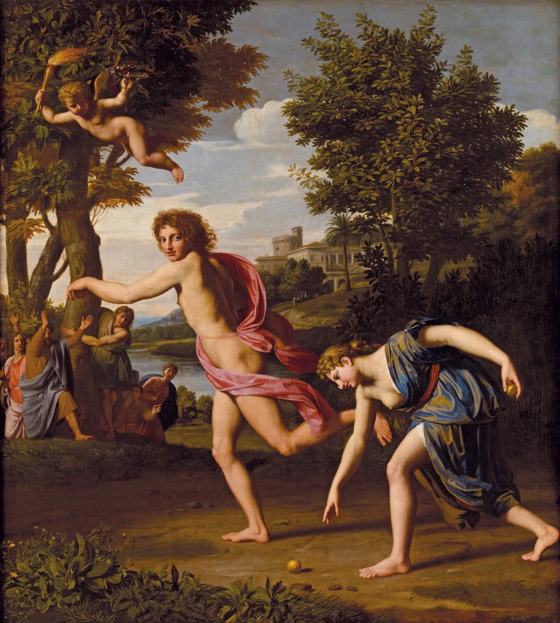 Hippomenes und Atalanta von Nicolas Colombel