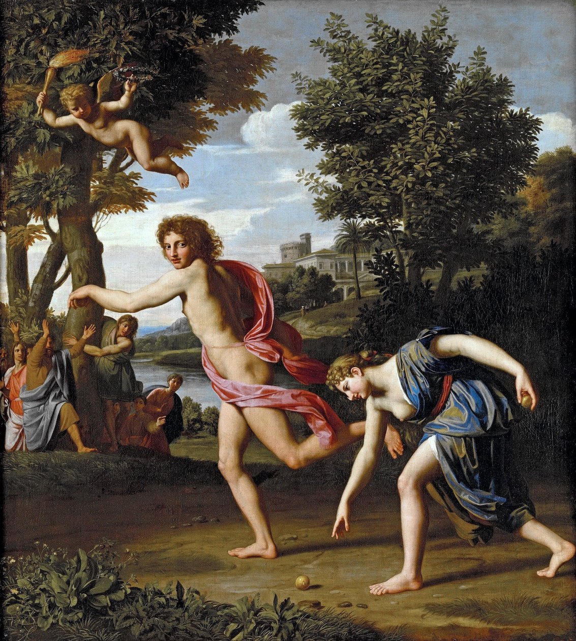 Hippomenes und Atalanta von Nicolas Colombel