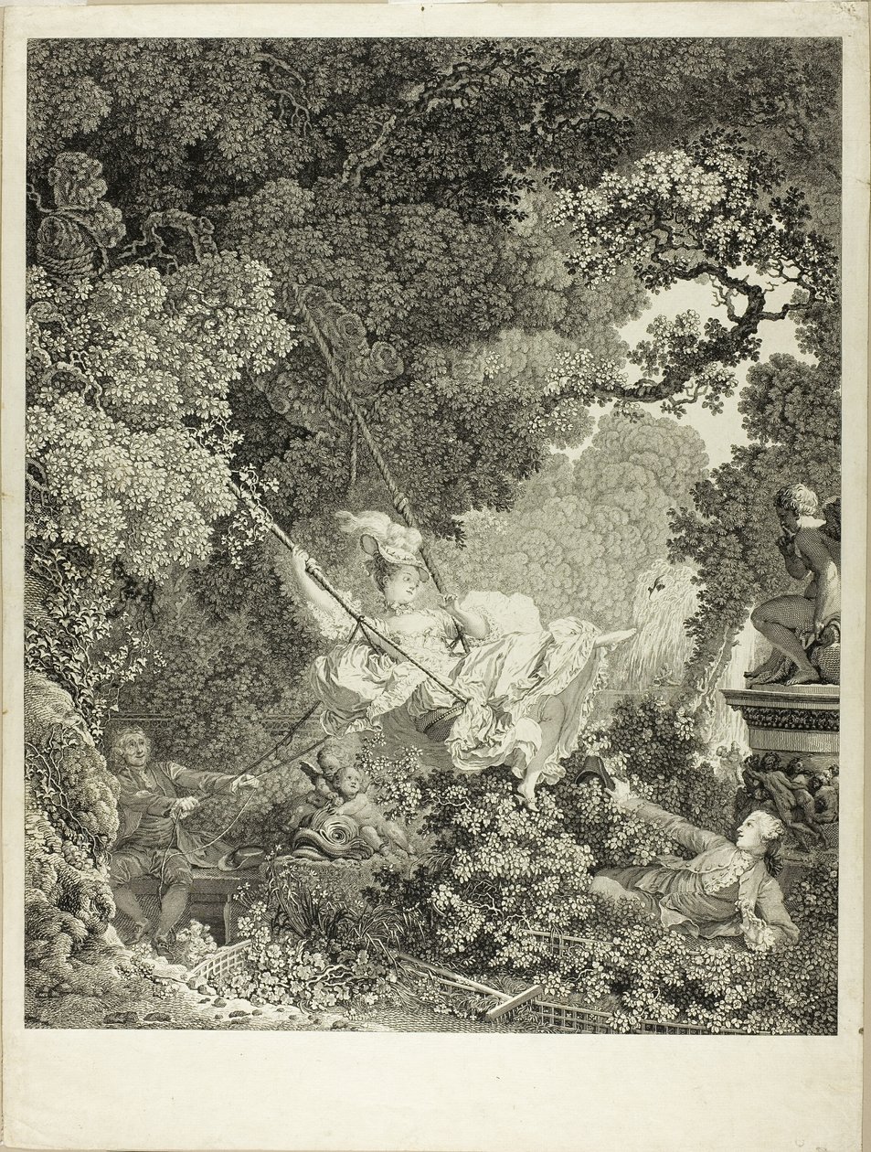 Der glückliche Zufall der Schaukel von Nicolas Delaunay