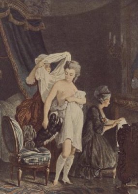 Anziehen von Nicolas Francois Regnault