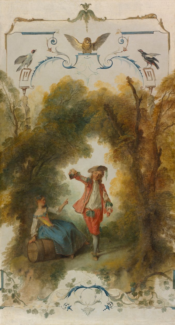Der Weinberg, ca. 1723-27 von Nicolas Lancret