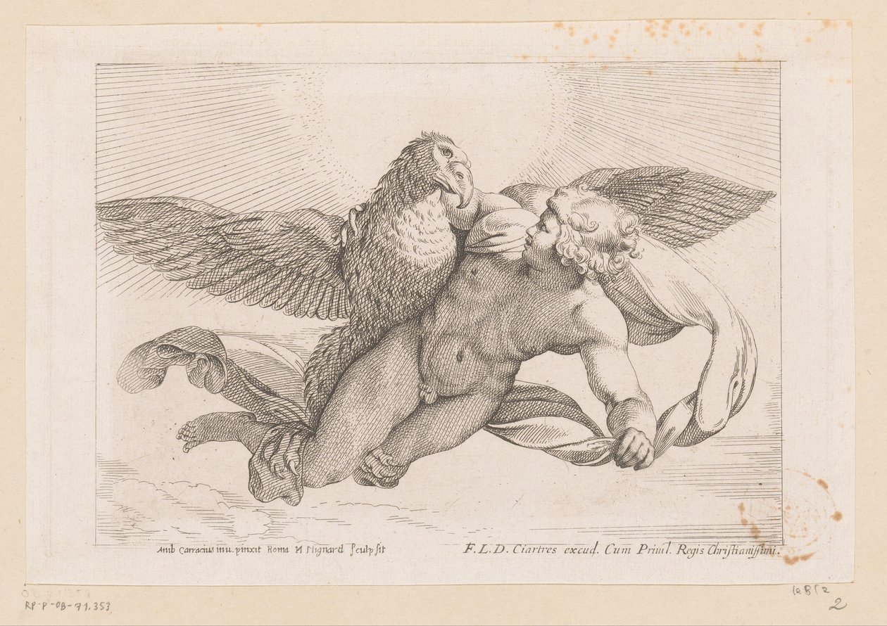 Entführung des Ganymed von Nicolas Mignard