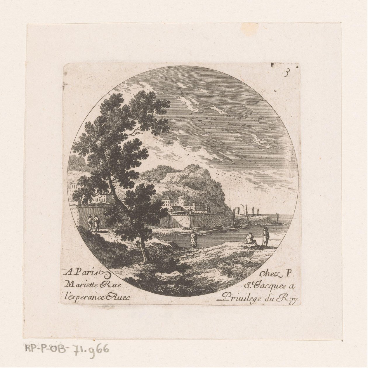 Festungsstadt am Meer von Nicolas Perelle