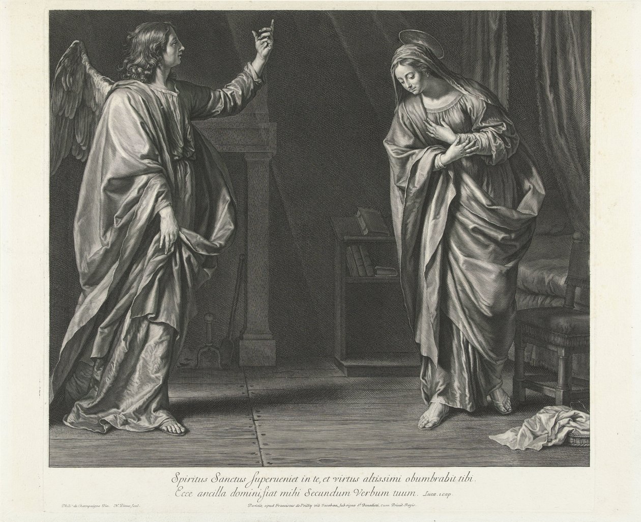 Verkündigung von Nicolas Pitau (I)