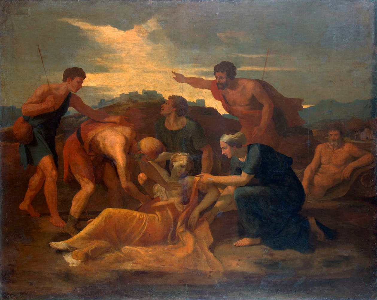 Königin Zenobia, 1640er Jahre von Nicolas Poussin