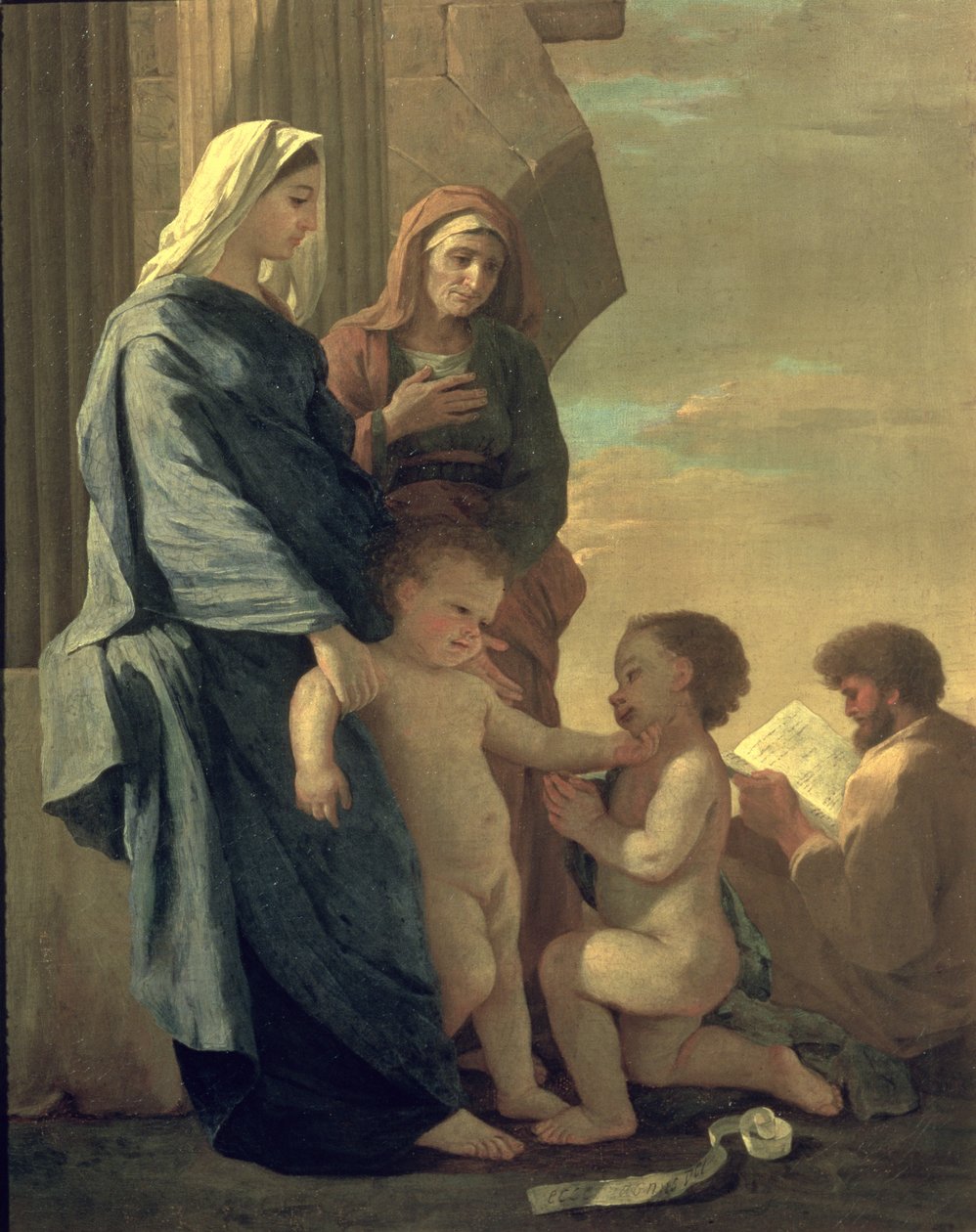 Die Heilige Familie von Nicolas Poussin
