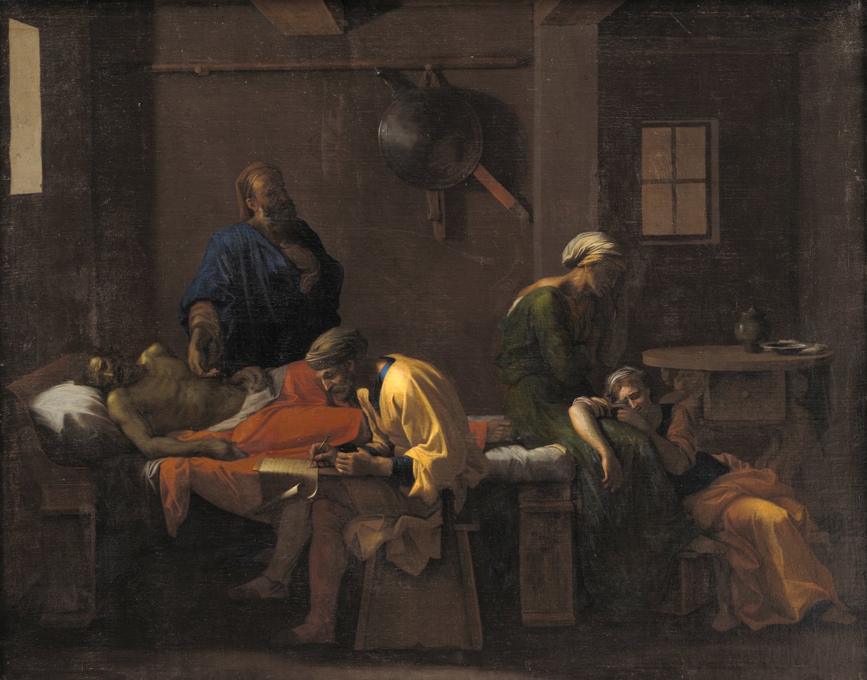 Das Testament des Eudamidas von Nicolas Poussin