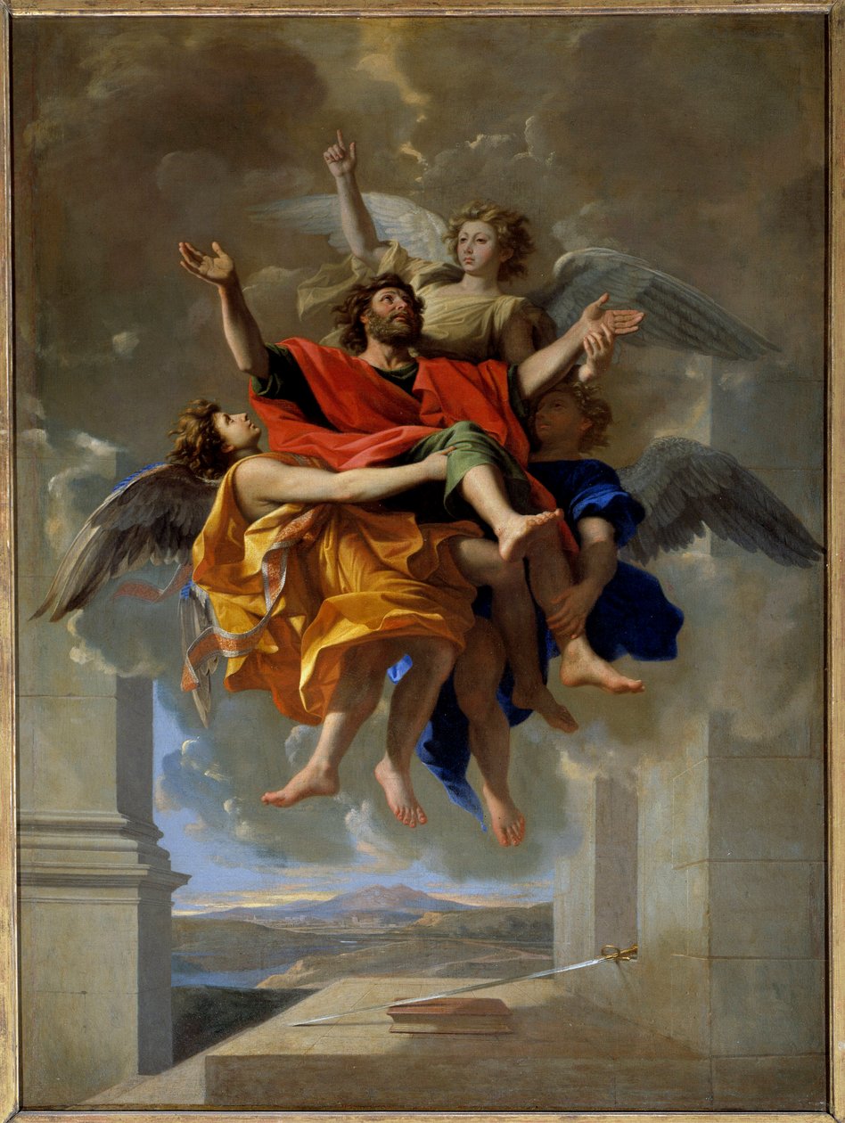 Die Vision des Heiligen Paulus, 1649-50 von Nicolas Poussin
