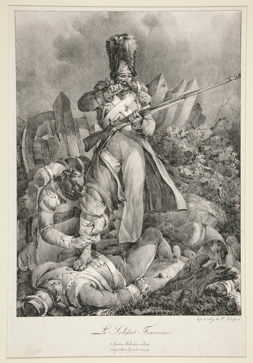 Der französische Soldat von Nicolas Toussaint Charlet