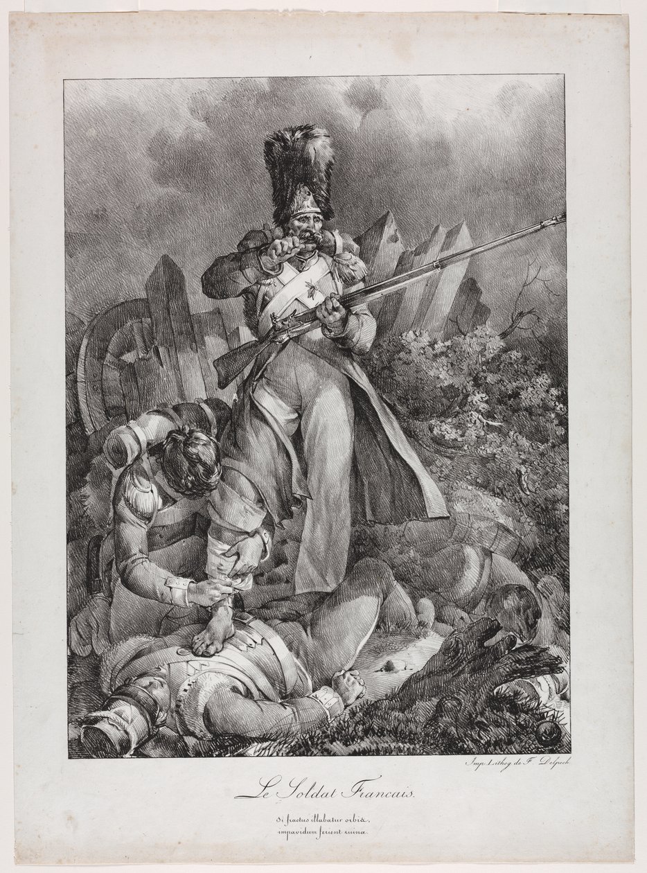 Der französische Soldat von Nicolas Toussaint Charlet