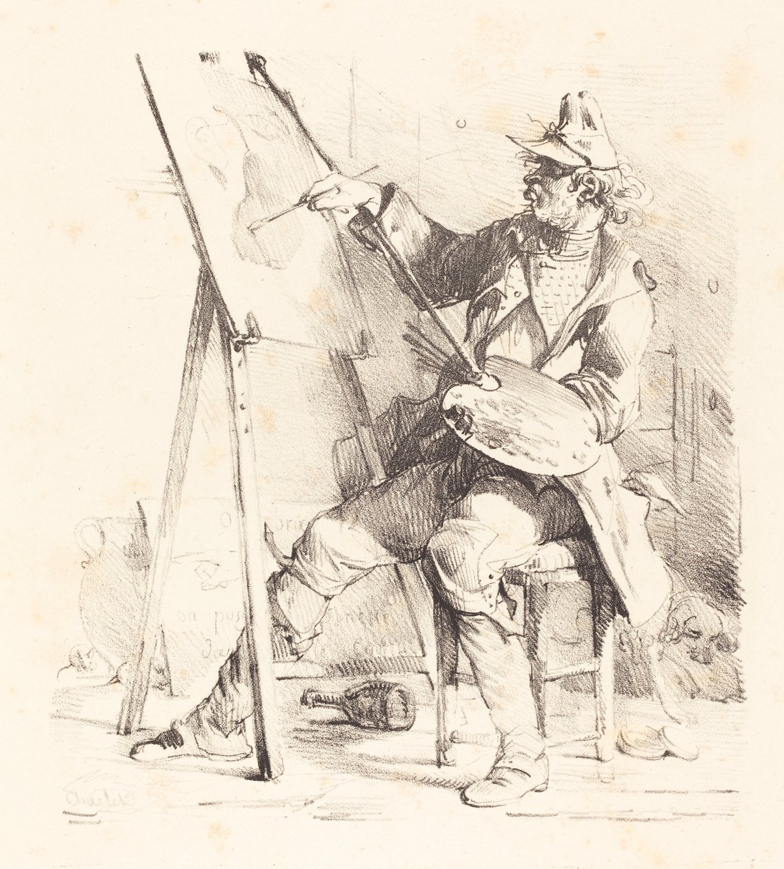 Der Schildermaler (Le Peintre d