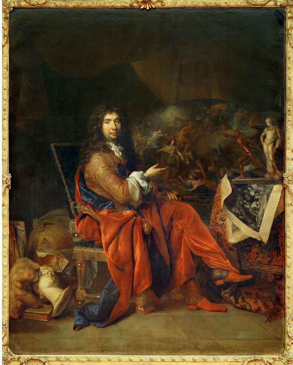 Familie von Nicolas de (workshop) Largilliere
