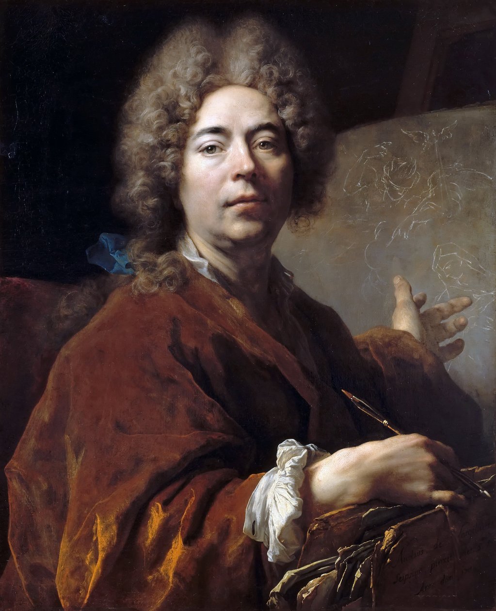 Selbstporträt von Nicolas de Largillière