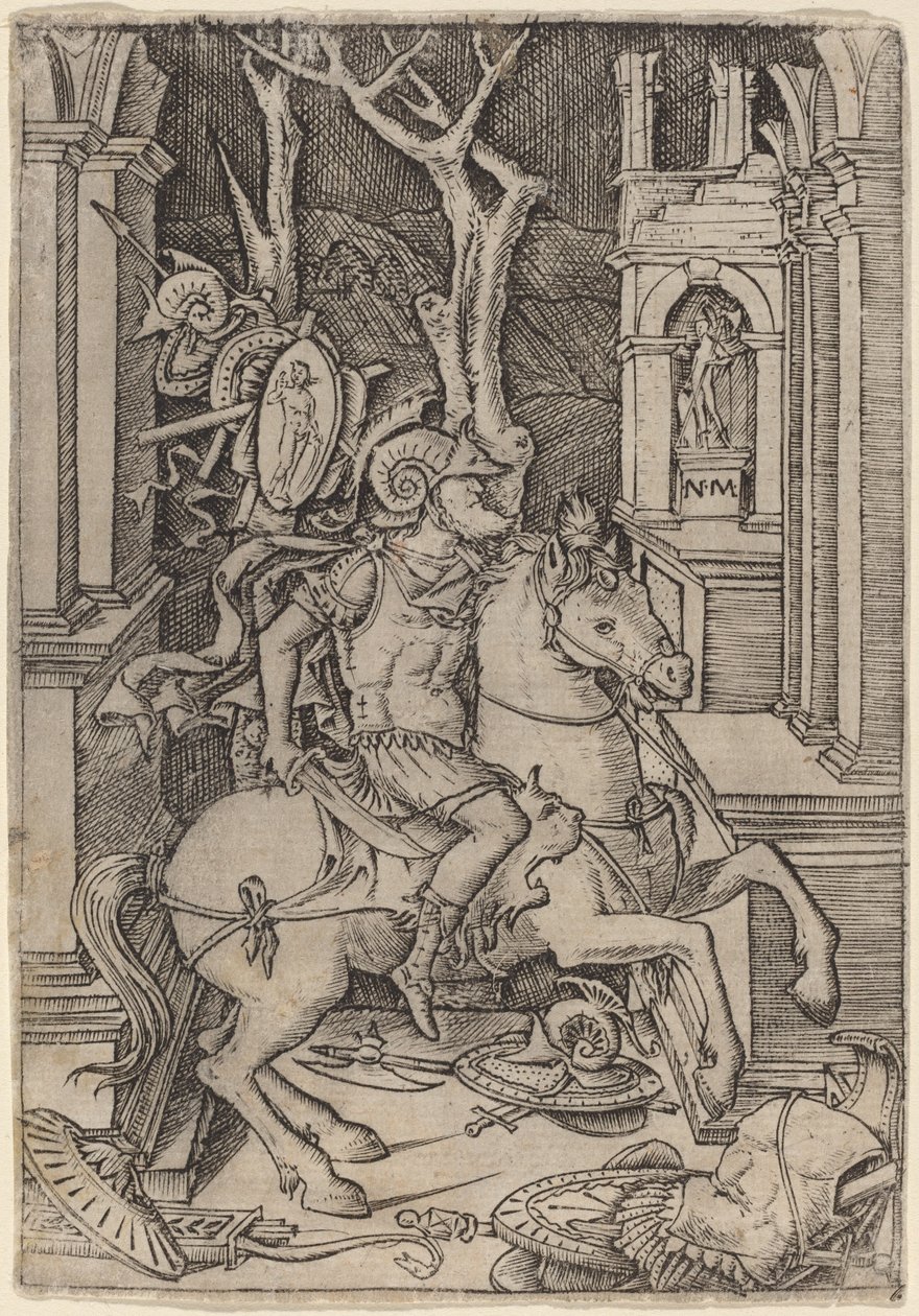 Römischer Krieger von Nicoletto da Modena
