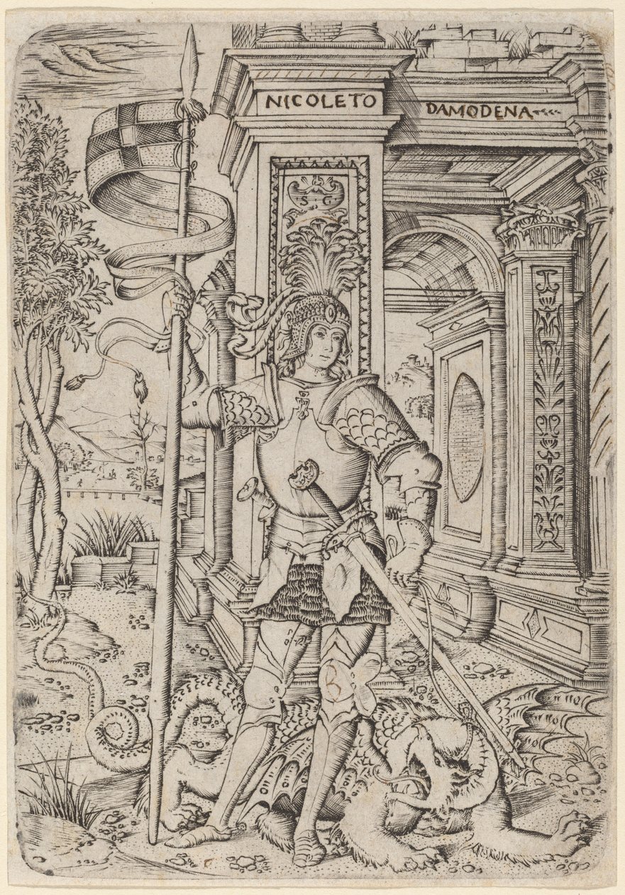Heiliger Georg von Nicoletto da Modena