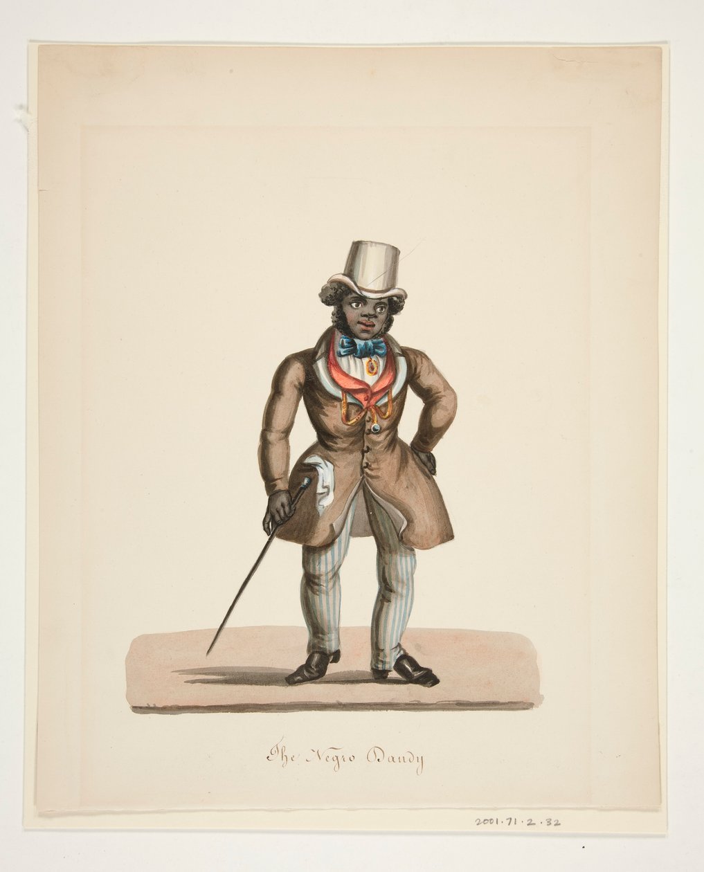 Der schwarze Dandy von Nicolino Calyo