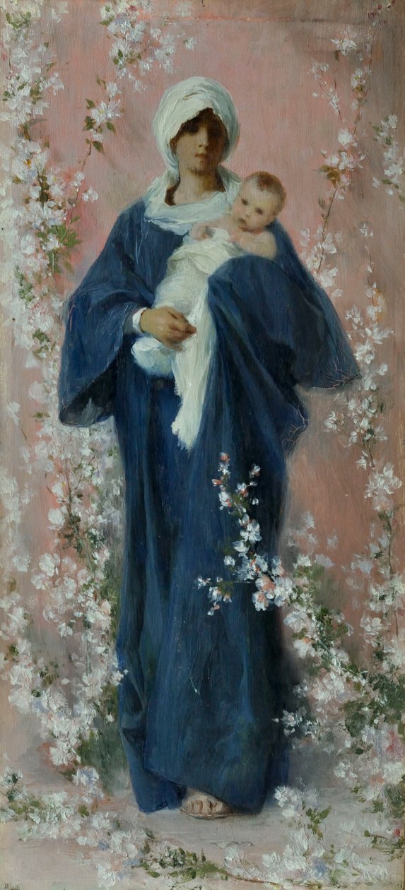 Frühlingsmadonna von Nicolo Barabino